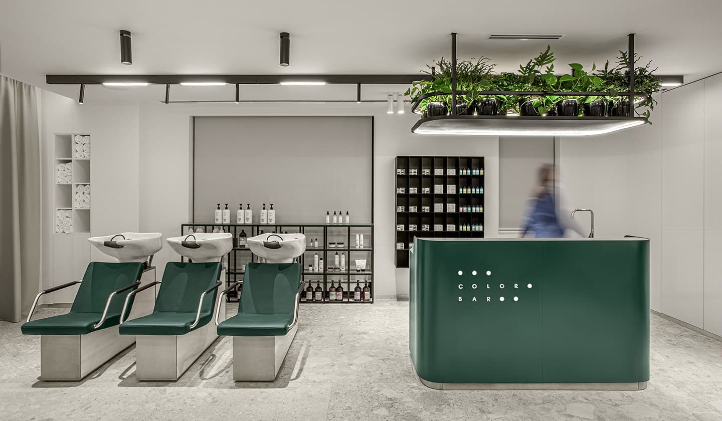 Киевский салон красоты – проект студии Bogdanova Bureau