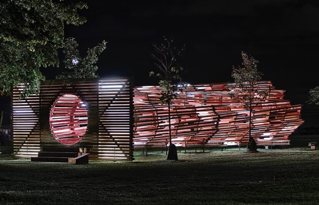 Tunnel Through Time. Hello Wood