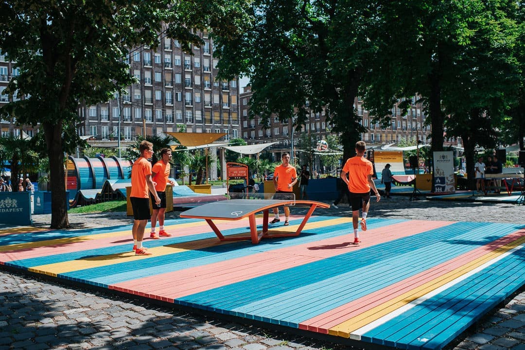 Pop-Up Park 2.0. Hello Wood