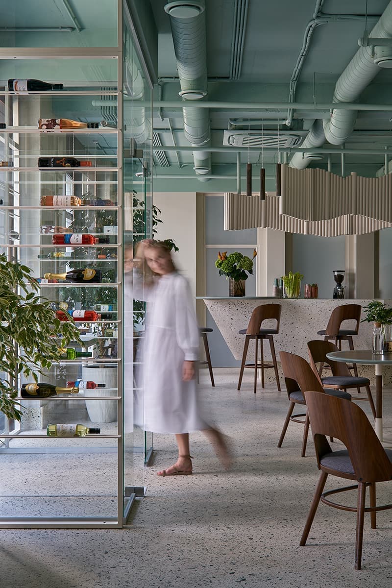 Бистро в ретро стиле – проект архитекторов Елены Прислоновой и Дарьи Созыкиной