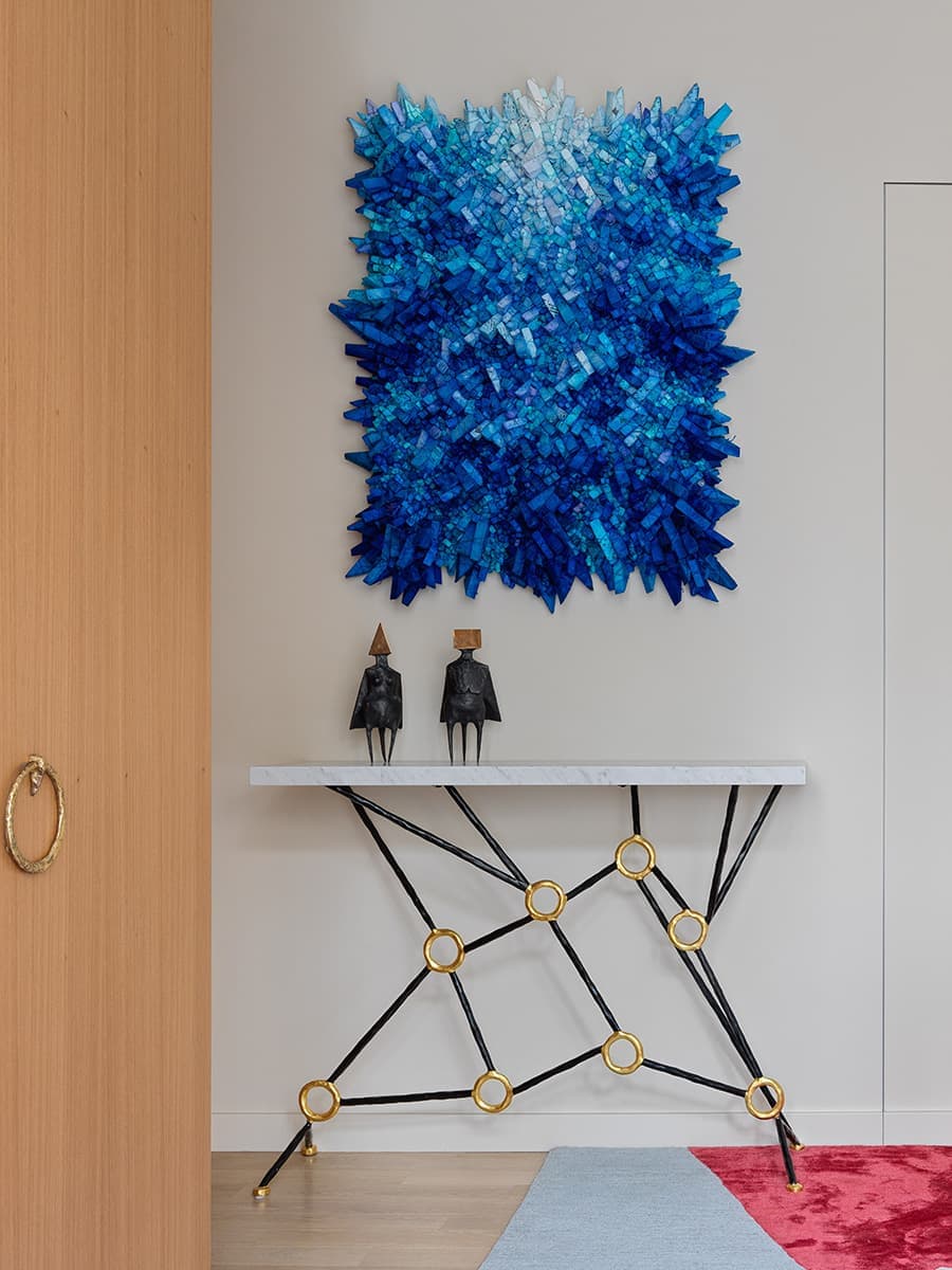 Эклектичный интерьер квартиры галериста – проект дизайнера Ангелины Аскери