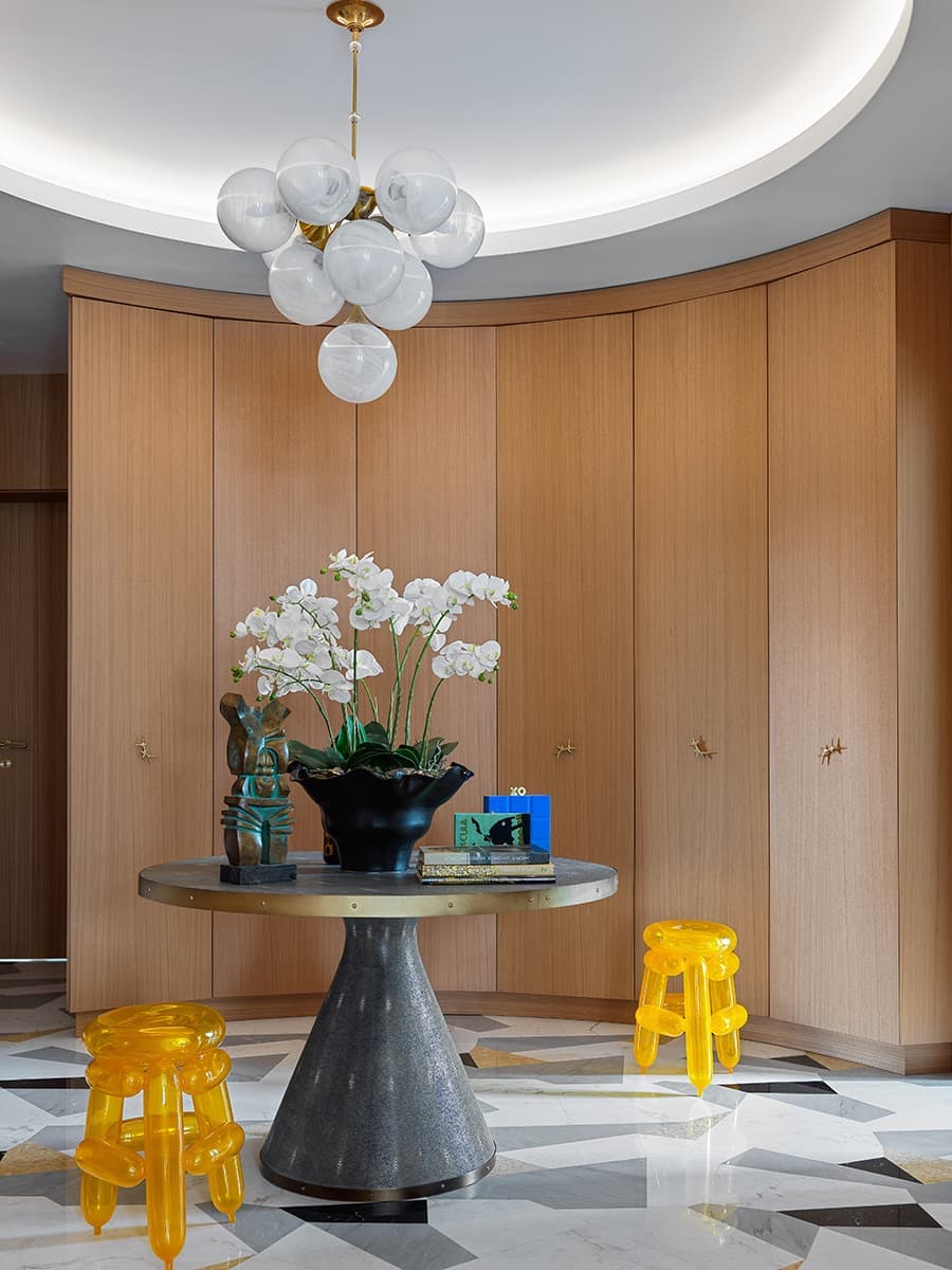 Эклектичный интерьер квартиры галериста – проект дизайнера Ангелины Аскери