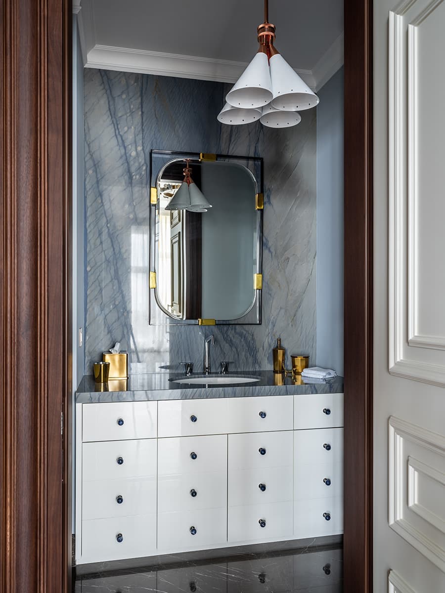 Двухуровневый пентхаус – проект дизайнера Ирины Граве