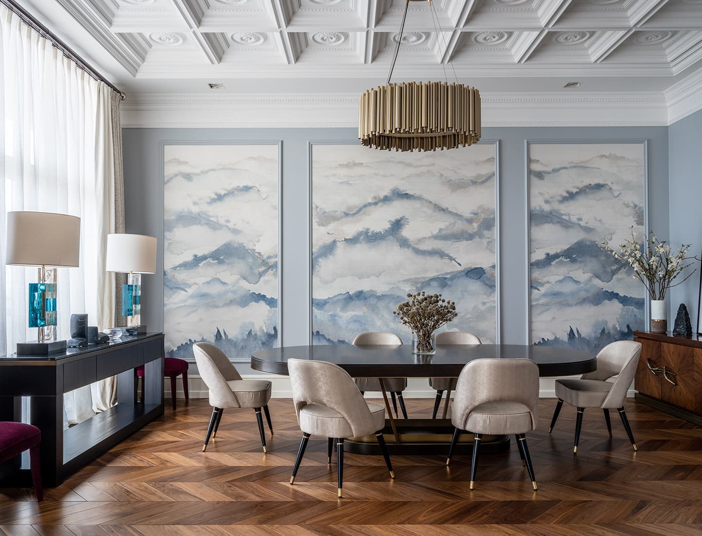 Двухуровневый пентхаус – проект дизайнера Ирины Граве