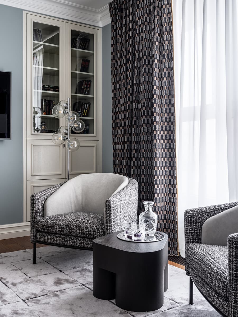 Двухуровневый пентхаус – проект дизайнера Ирины Граве