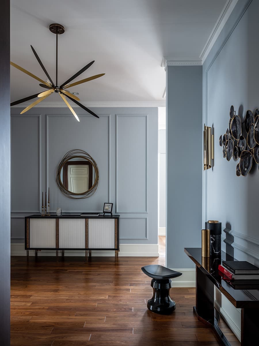 Двухуровневый пентхаус – проект дизайнера Ирины Граве