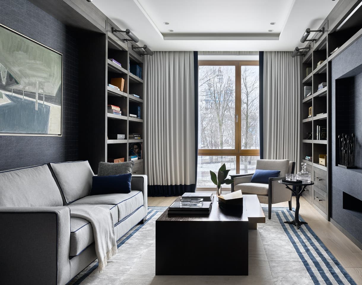 Квартира в современном американском стиле – проект дизайнера Полины Пидцан