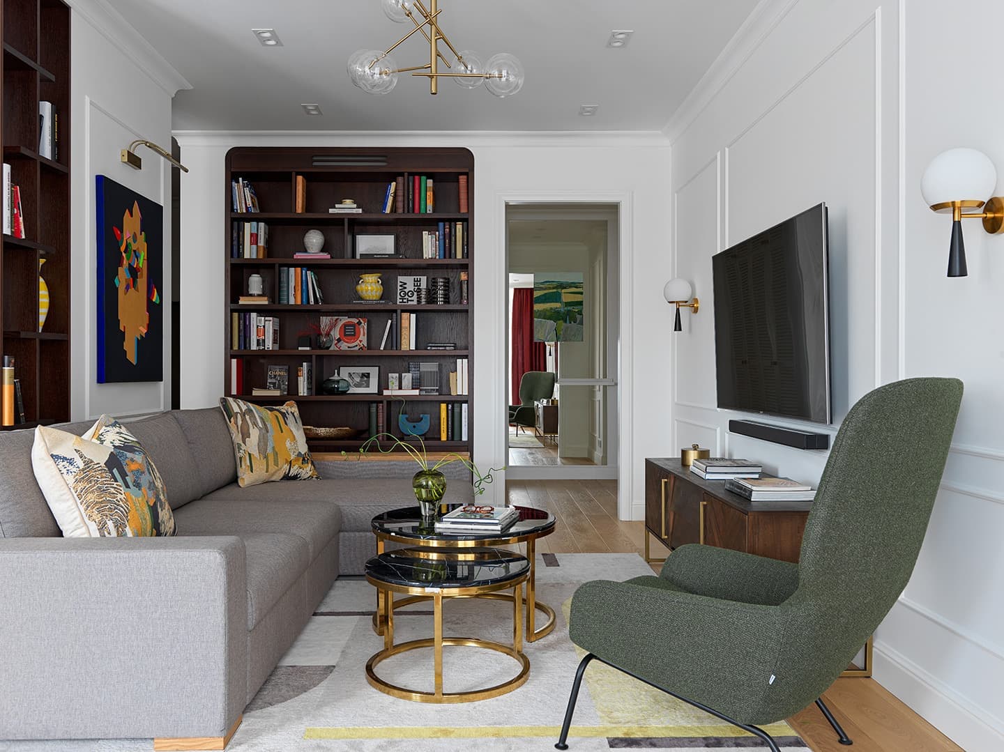 Квартира на Юго-Западе Москвы – проект дизайнера Ксении Мезенцевой