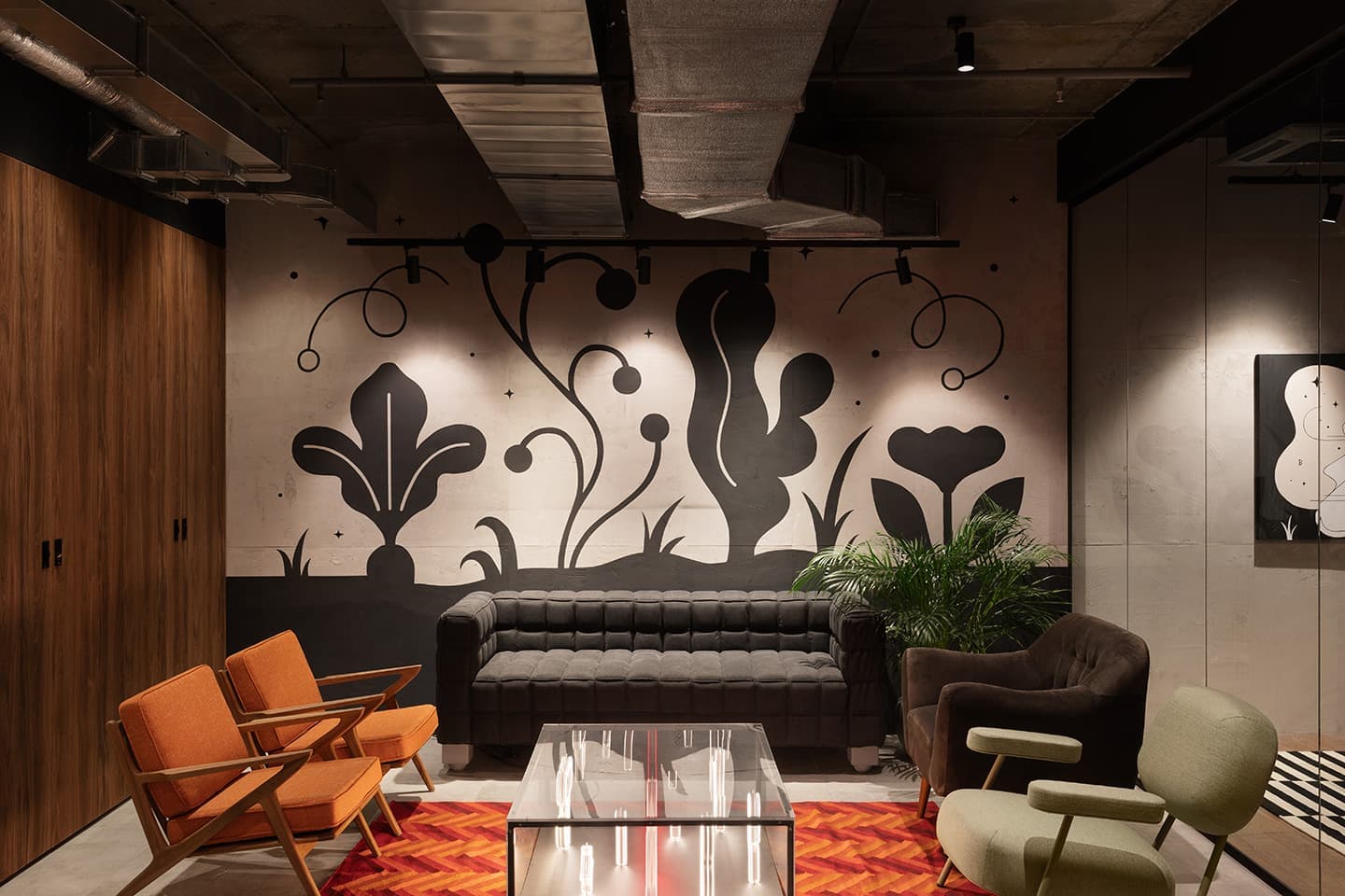 Офис компании Mercuryo.io – проект коллаборации Делателей.Офисов и дизайнера Екатерины Турбиной