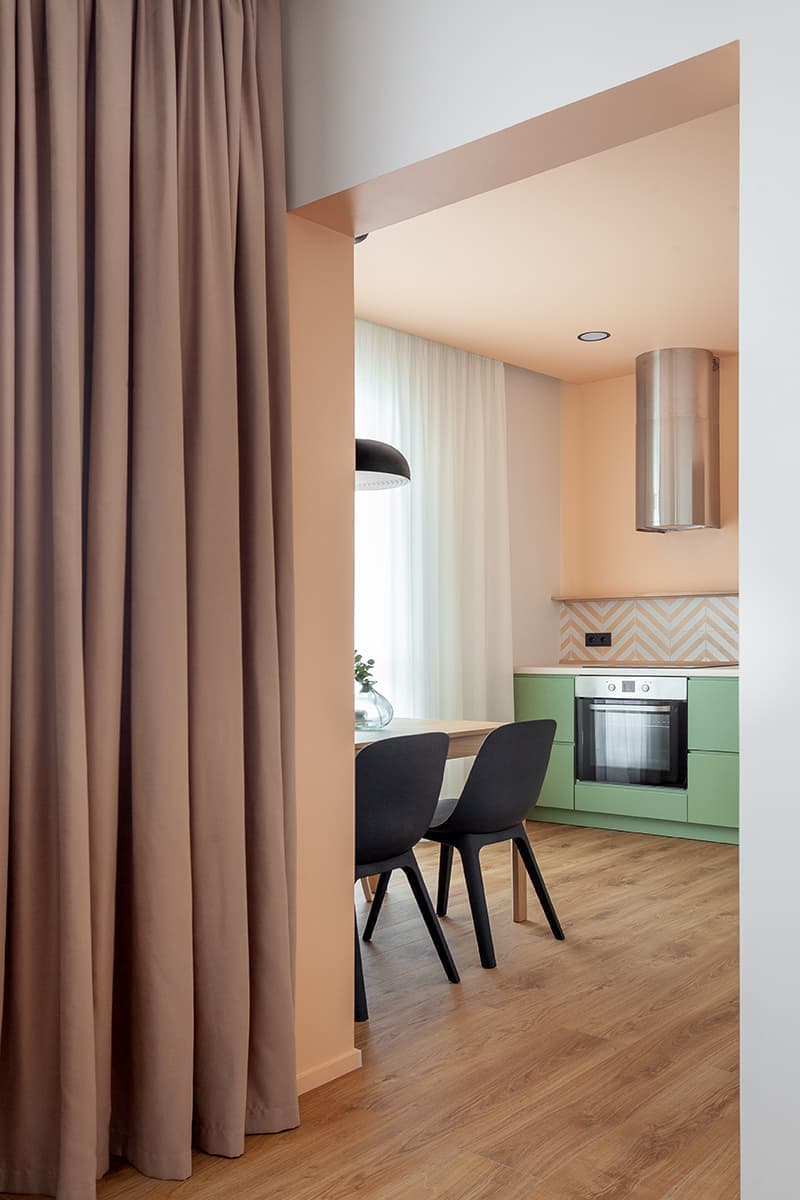 Квартира для молодой девушки – проект студии КубКвадрат