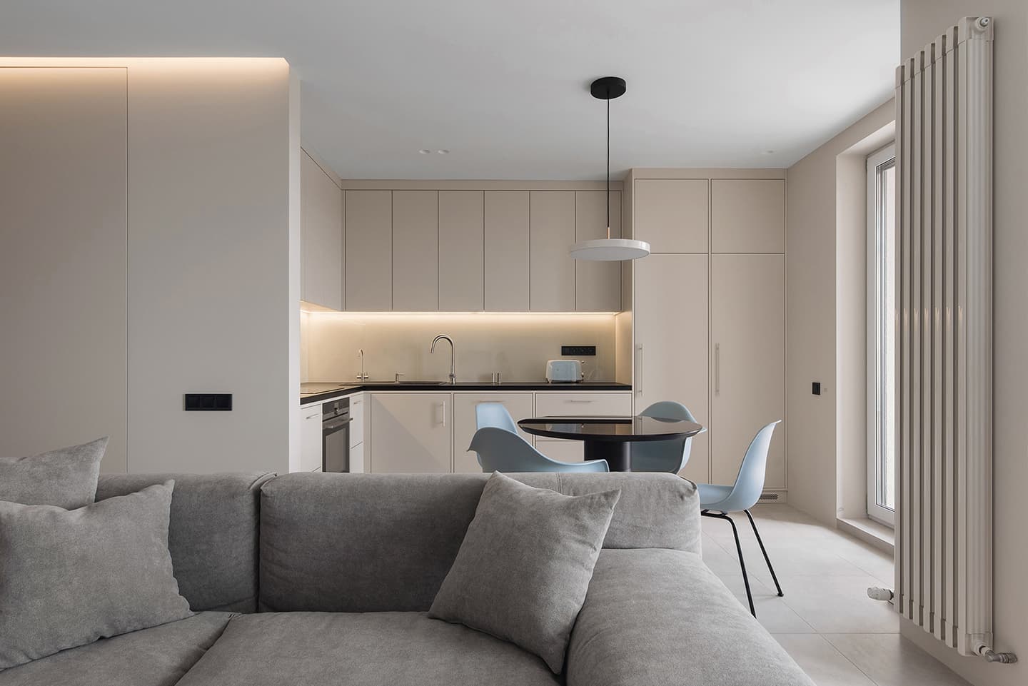 Светлая квартира в Киеве – проект студии SHOVK