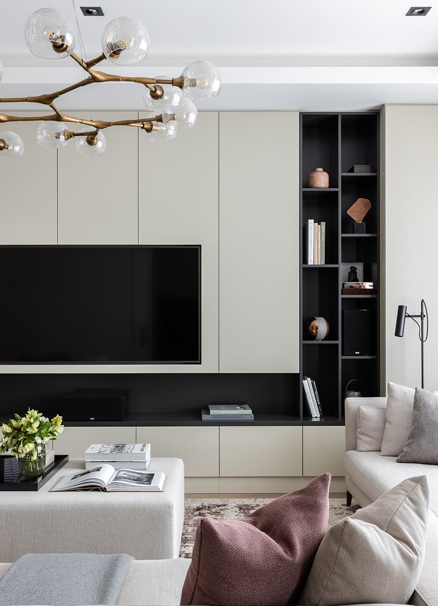 Московская квартира с лаконичным интерьером – проект дизайнера Дины Салаховойт