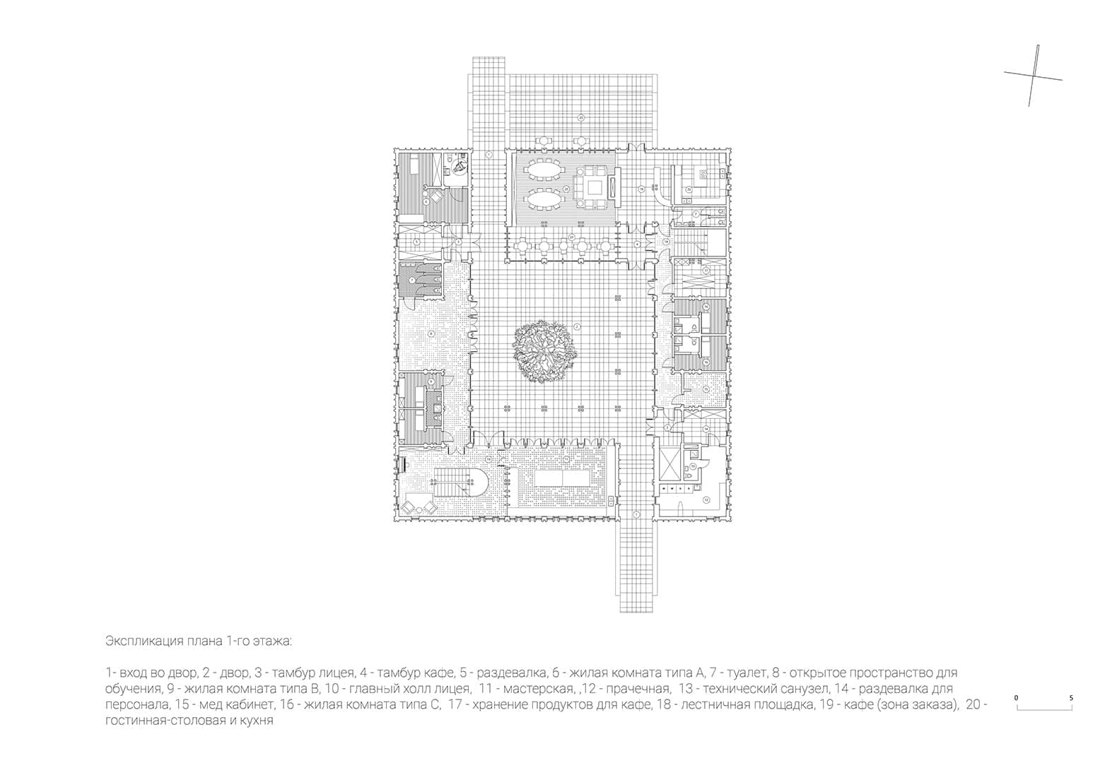 Екатерина Постоюк, проект Лицея в Павловском парке. Дипломная студия «Новгород», МАРШ
