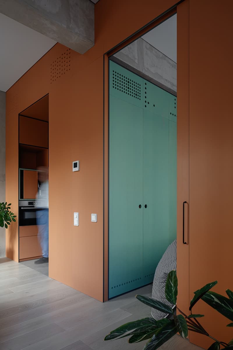 Яркая московская квартира – проект студии DVEKATI