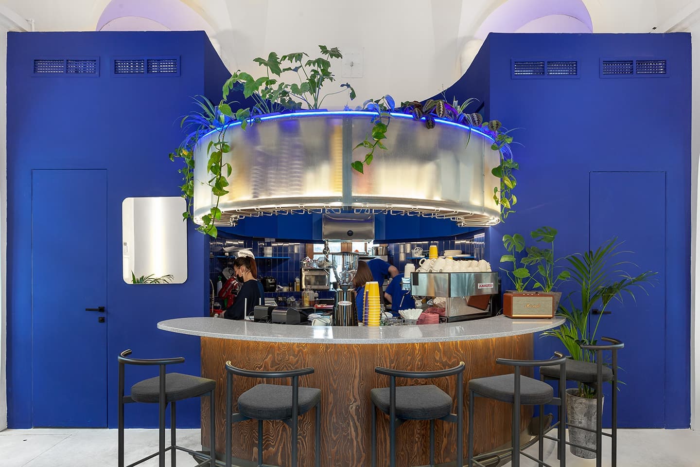 Кафе в историческом павильоне – проект дизайнера Павла Неснова