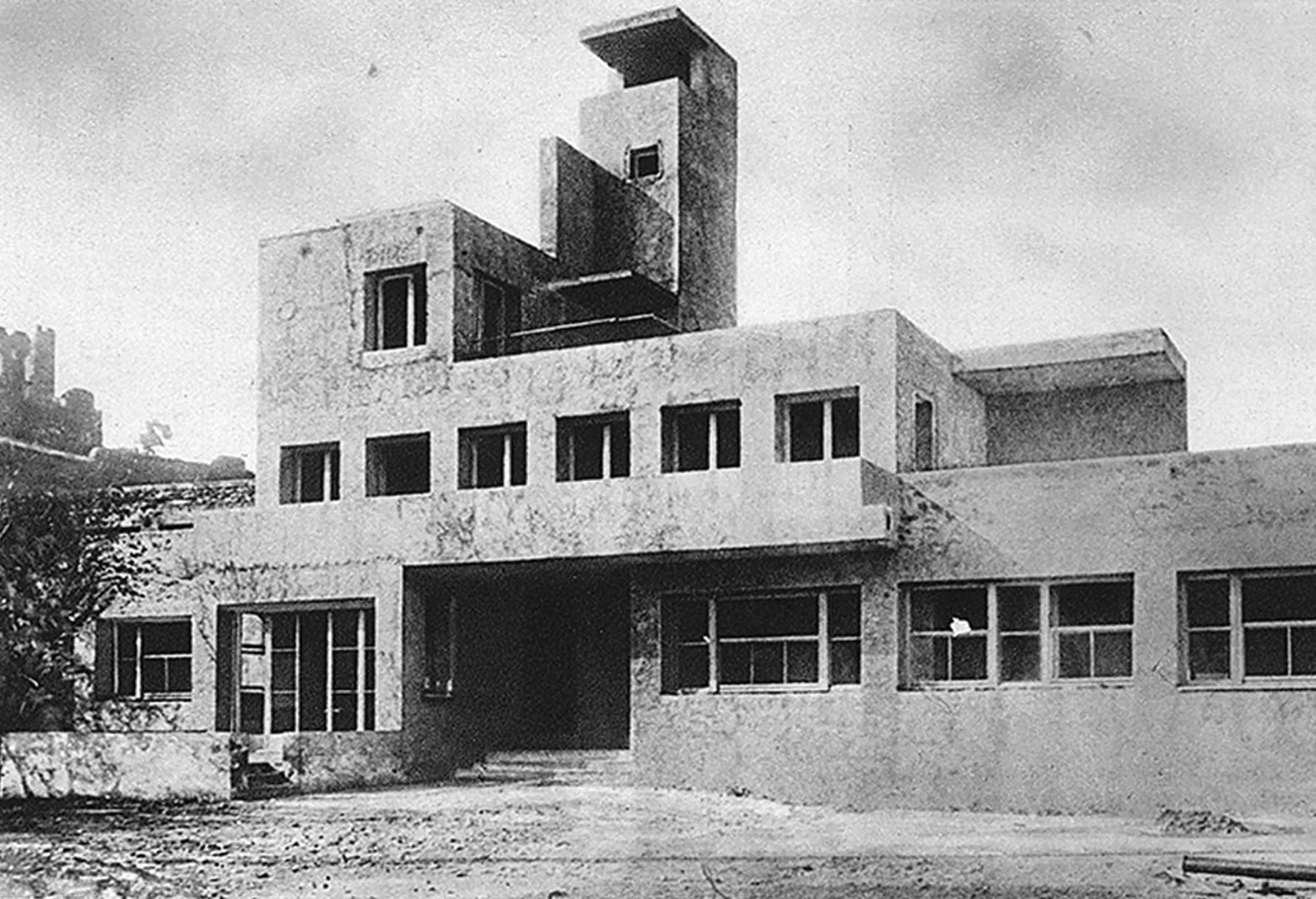 villa Noailles, апрель 1925 г. Фото из коллекции villa Noailles