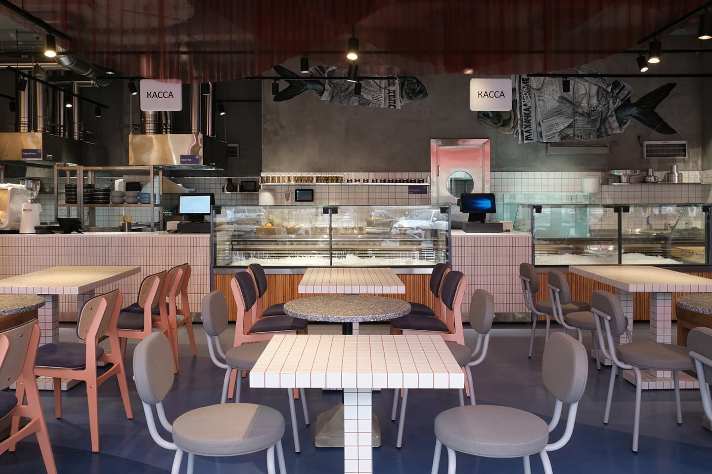 Рыбный бутик в Махачкале – проект бюро STUDIO SHOO