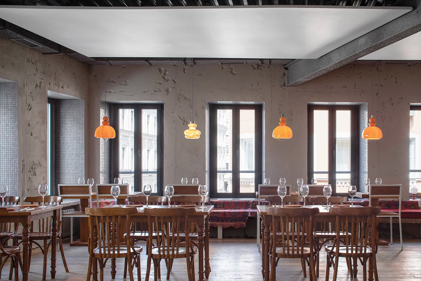 Грузинский ресторан – проект студии Pravda Bureau и архитектора Елены Локастовой