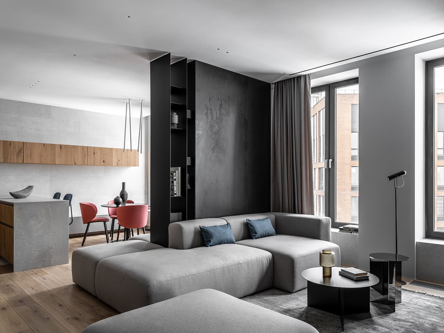 Сдержанная и стильная квартира – проект студии MOPS