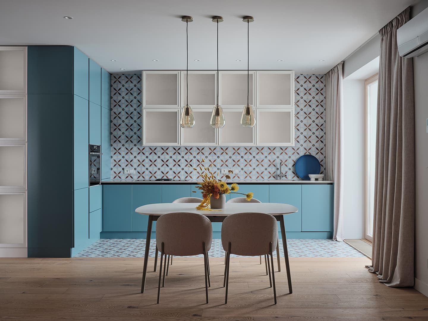 Квартира с уклоном в эстетику mid-century — проект архитектора Алексея Иванова