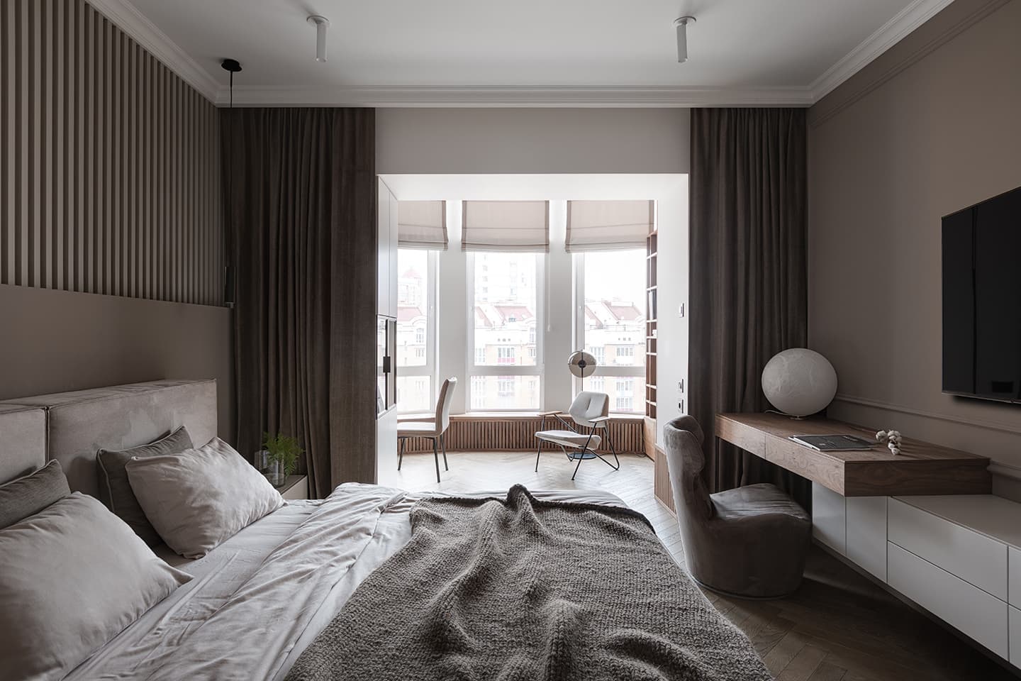 Трехкомнатная квартира в Киеве – проект студии N.Team interior design