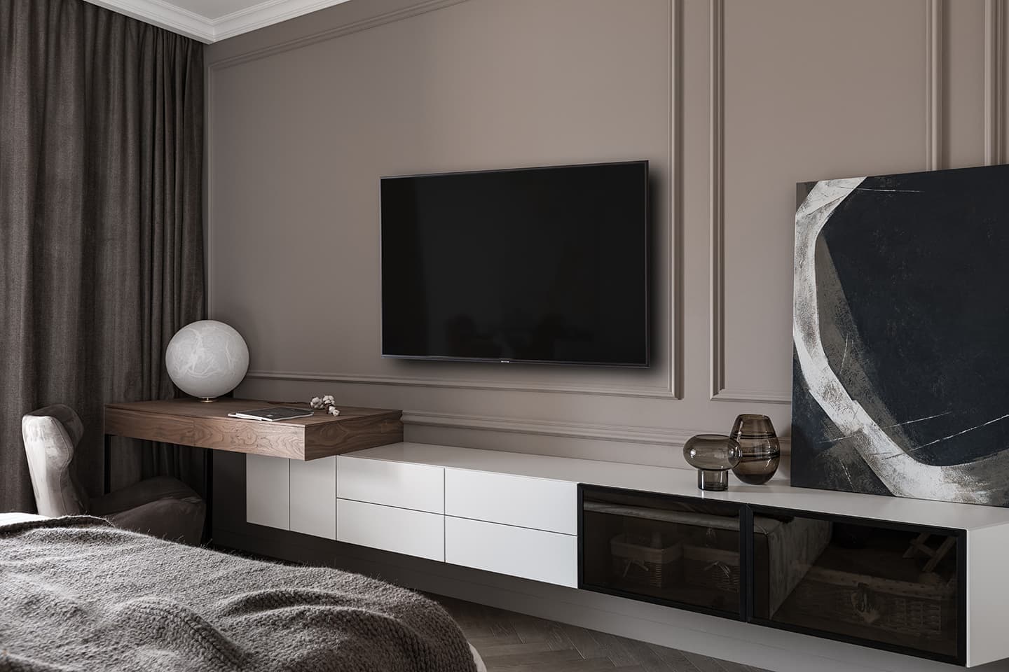 Трехкомнатная квартира в Киеве – проект студии N.Team interior design