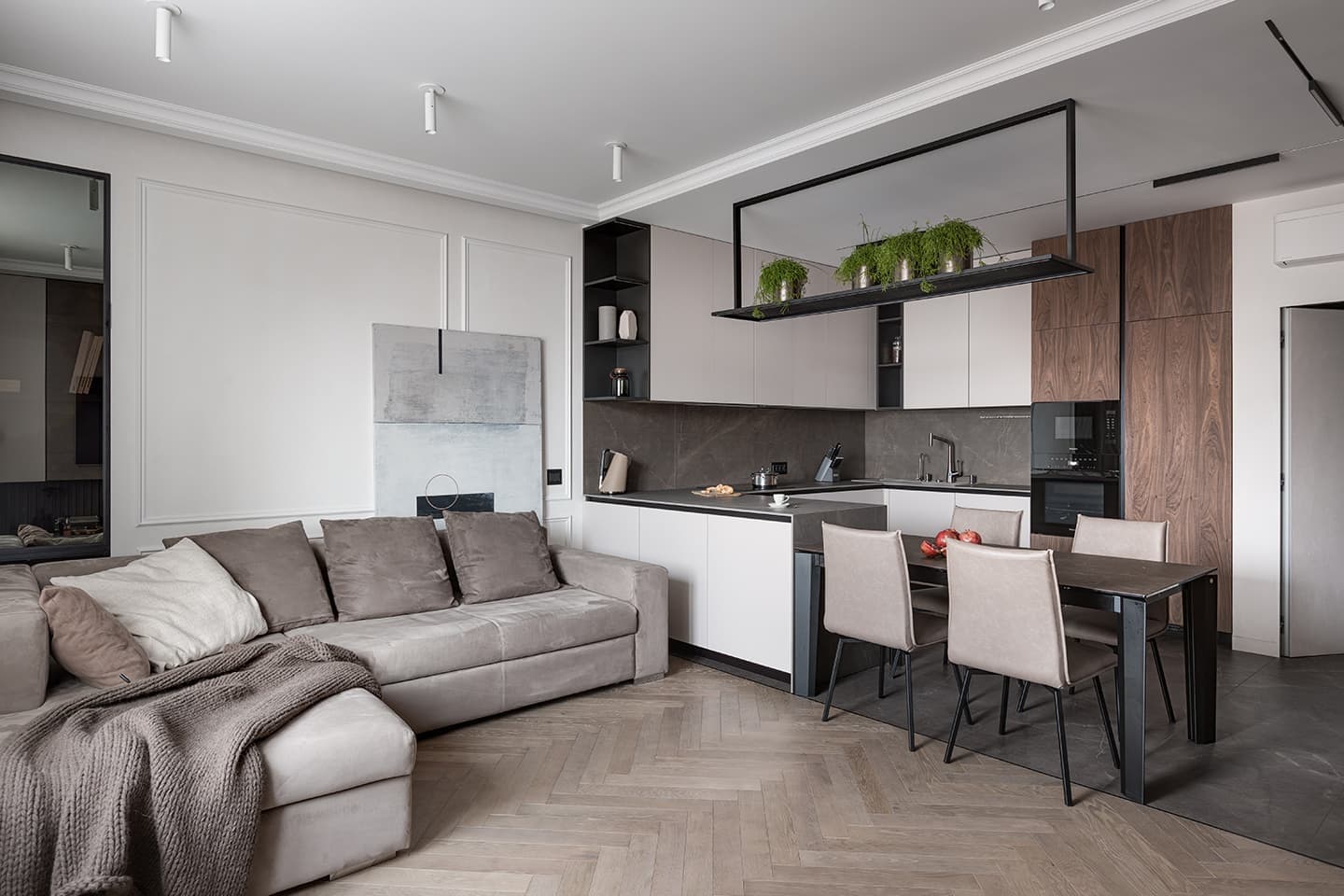 Трехкомнатная квартира в Киеве – проект студии N.Team interior design