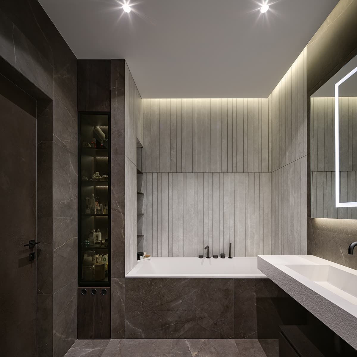 Трехкомнатная квартира в Киеве – проект студии N.Team interior design