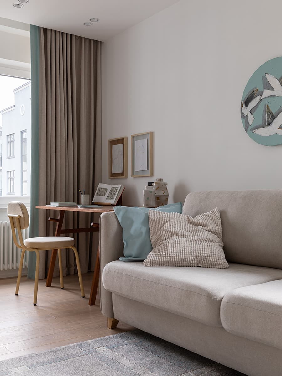 Квартира с контрастным интерьером – проект студии INKDESIGN