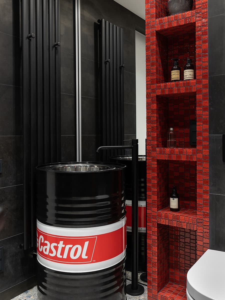 Квартира с контрастным интерьером – проект студии INKDESIGN