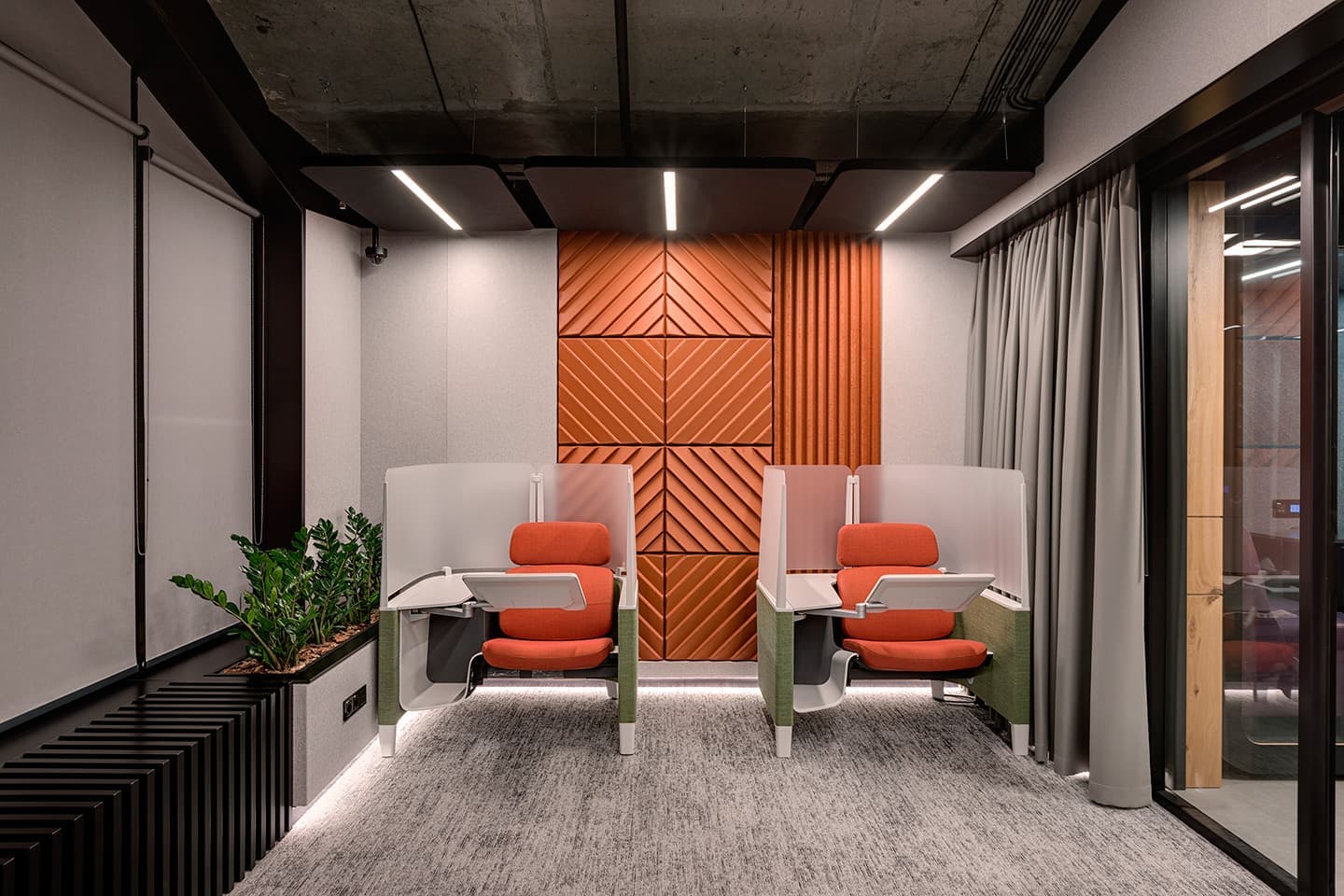 Новый коворкинг продуктовой компании – проект студии ZIKZAK