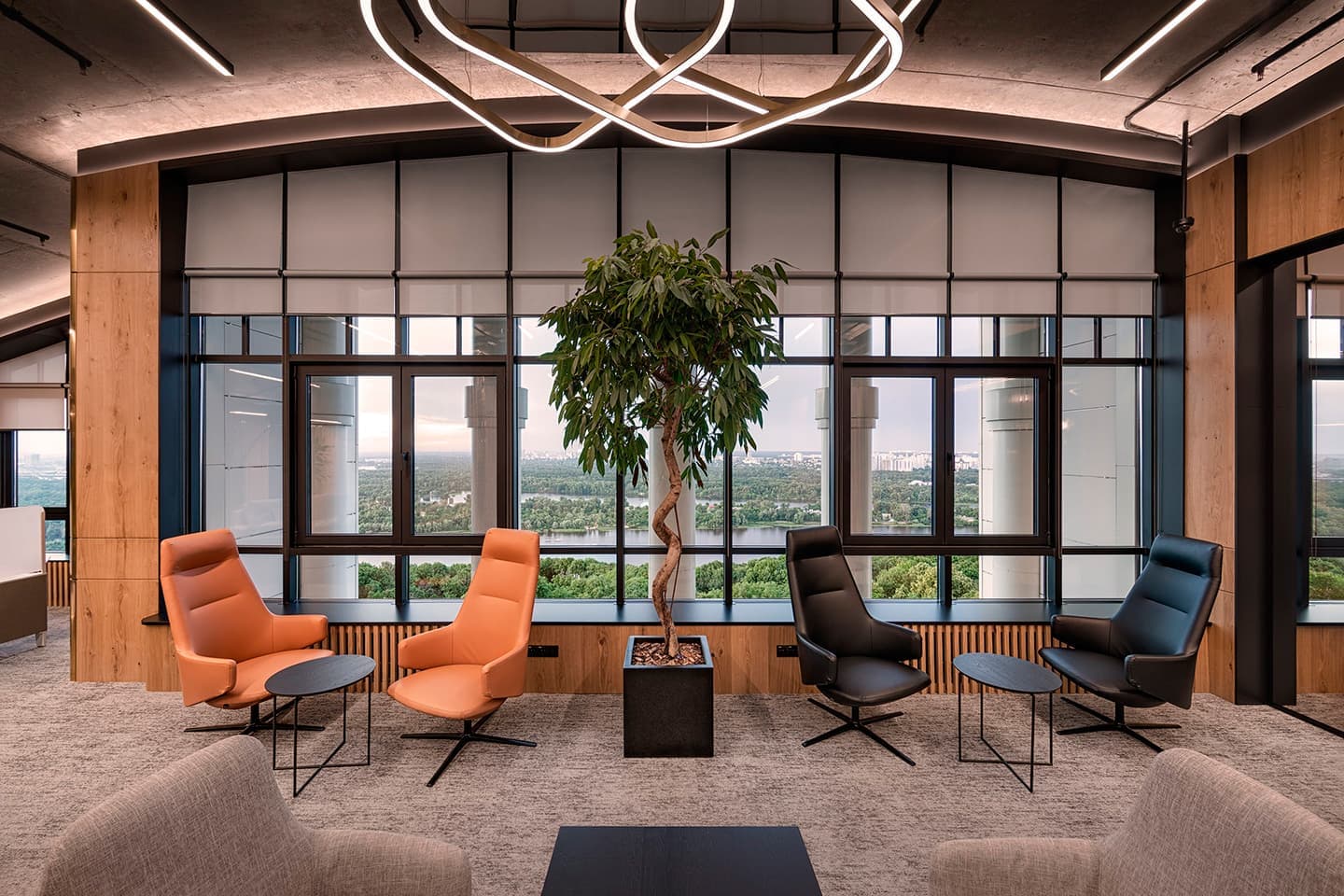 Новый коворкинг продуктовой компании – проект студии ZIKZAK