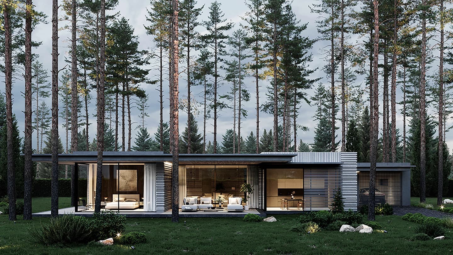 Дом в Репино. Проект Kerimov Architects