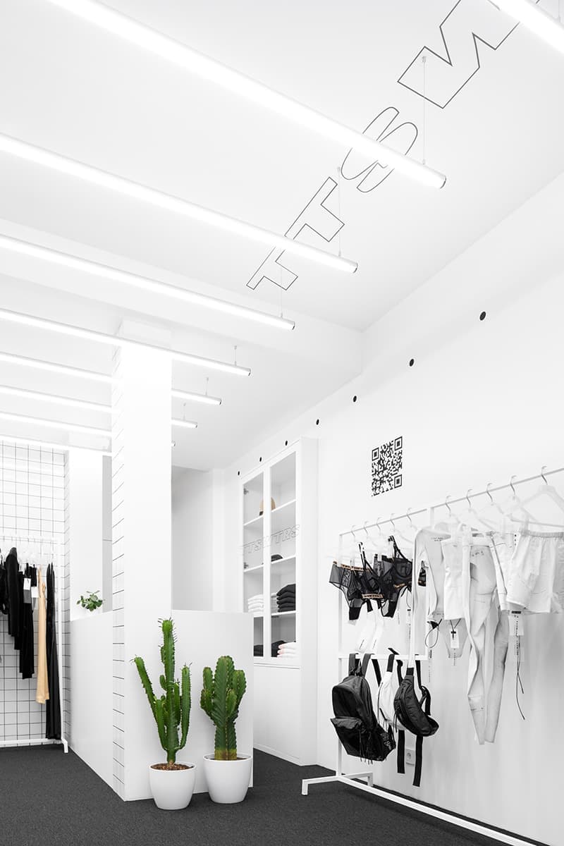 Интерьер для бутика «татуированной» одежды в Москве – проект Muno Design