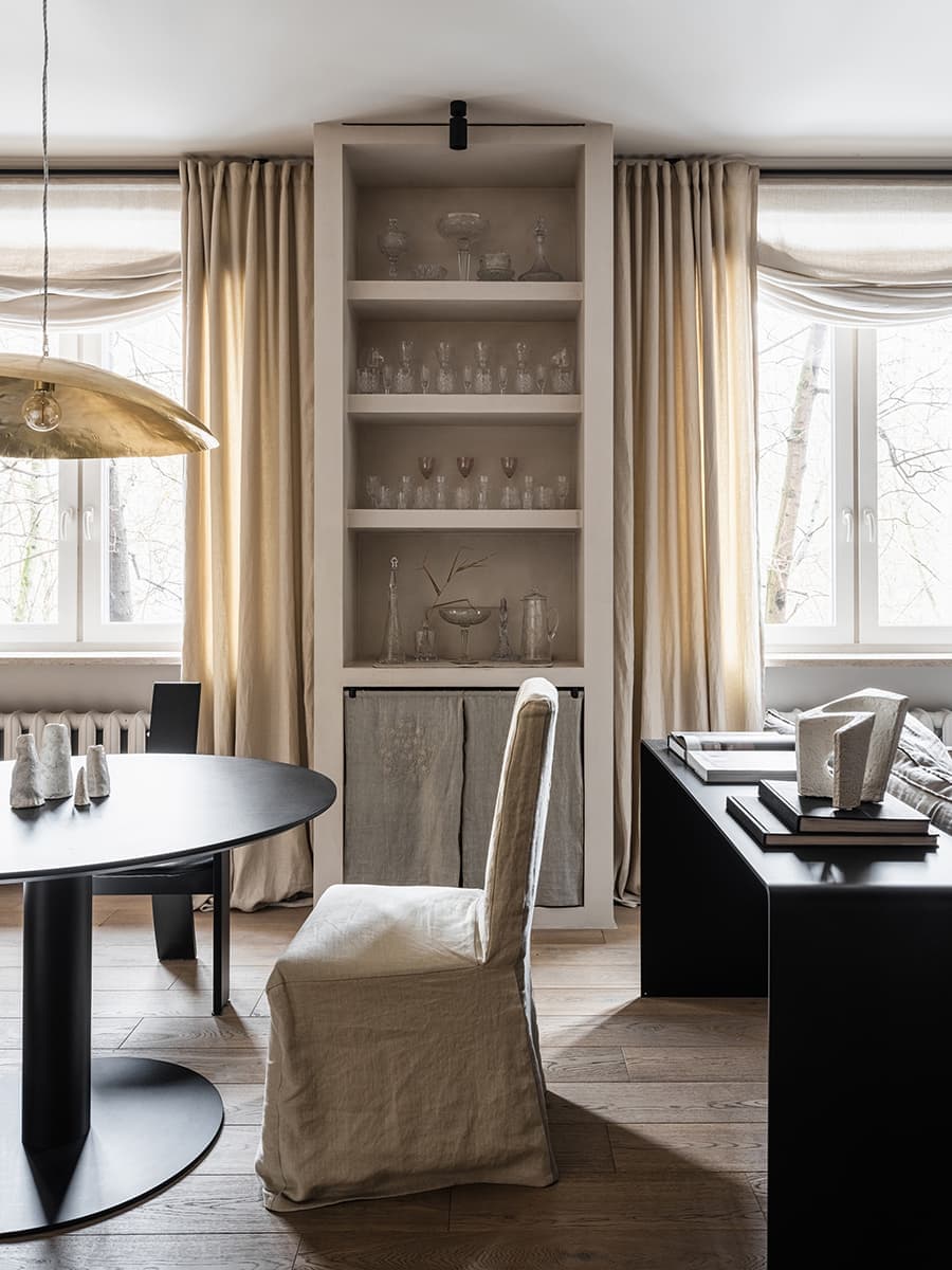 Гармония интерьера и экстерьера в московской квартире – проект студии INdEX