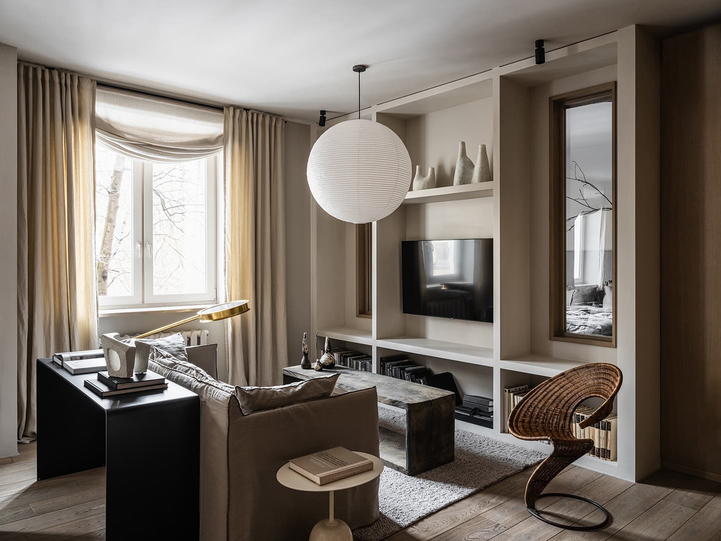 Гармония интерьера и экстерьера в московской квартире – проект студии INdEX