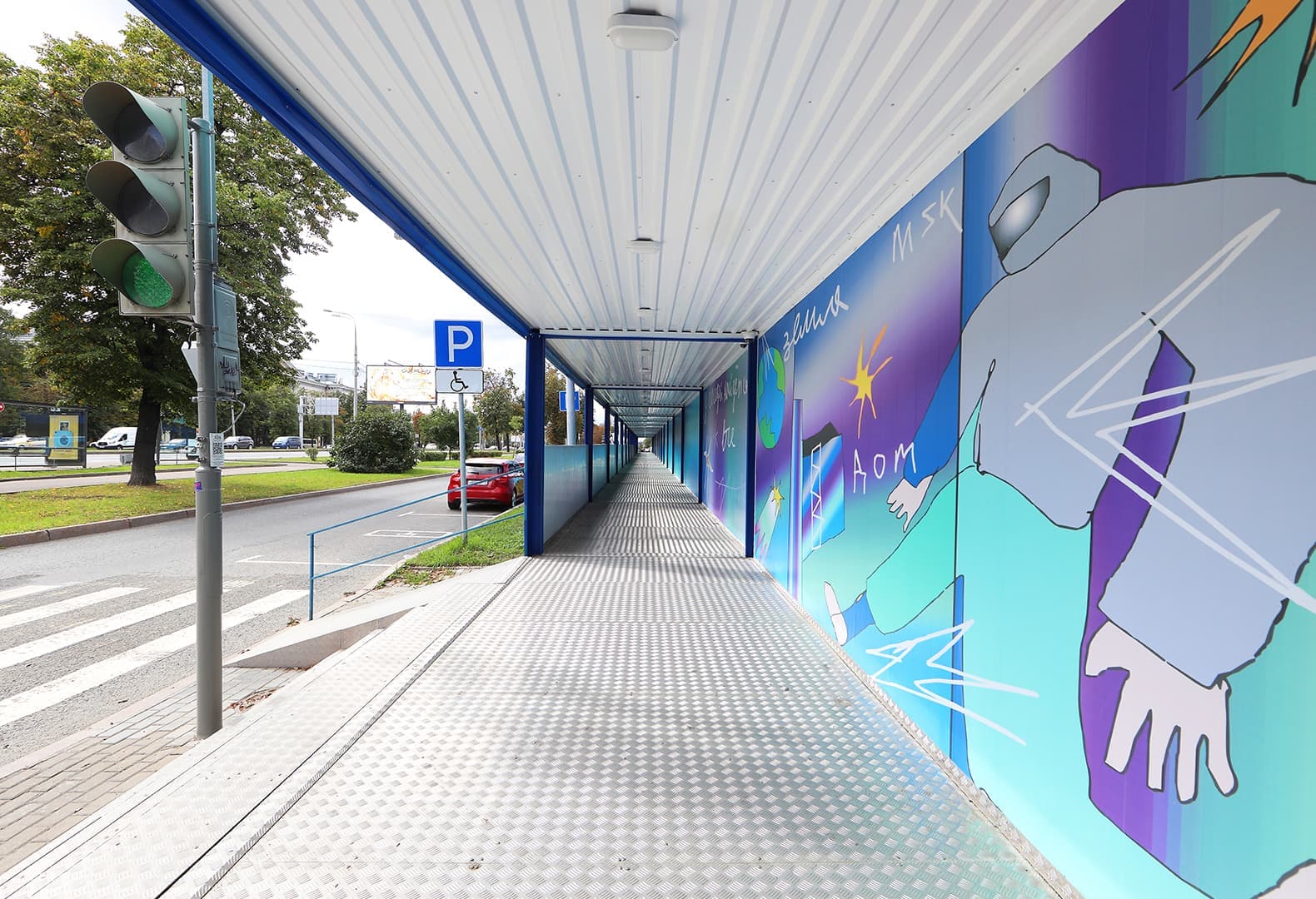 Роспись для дома LUNAR от Hutton Development, Наташа Гончарова