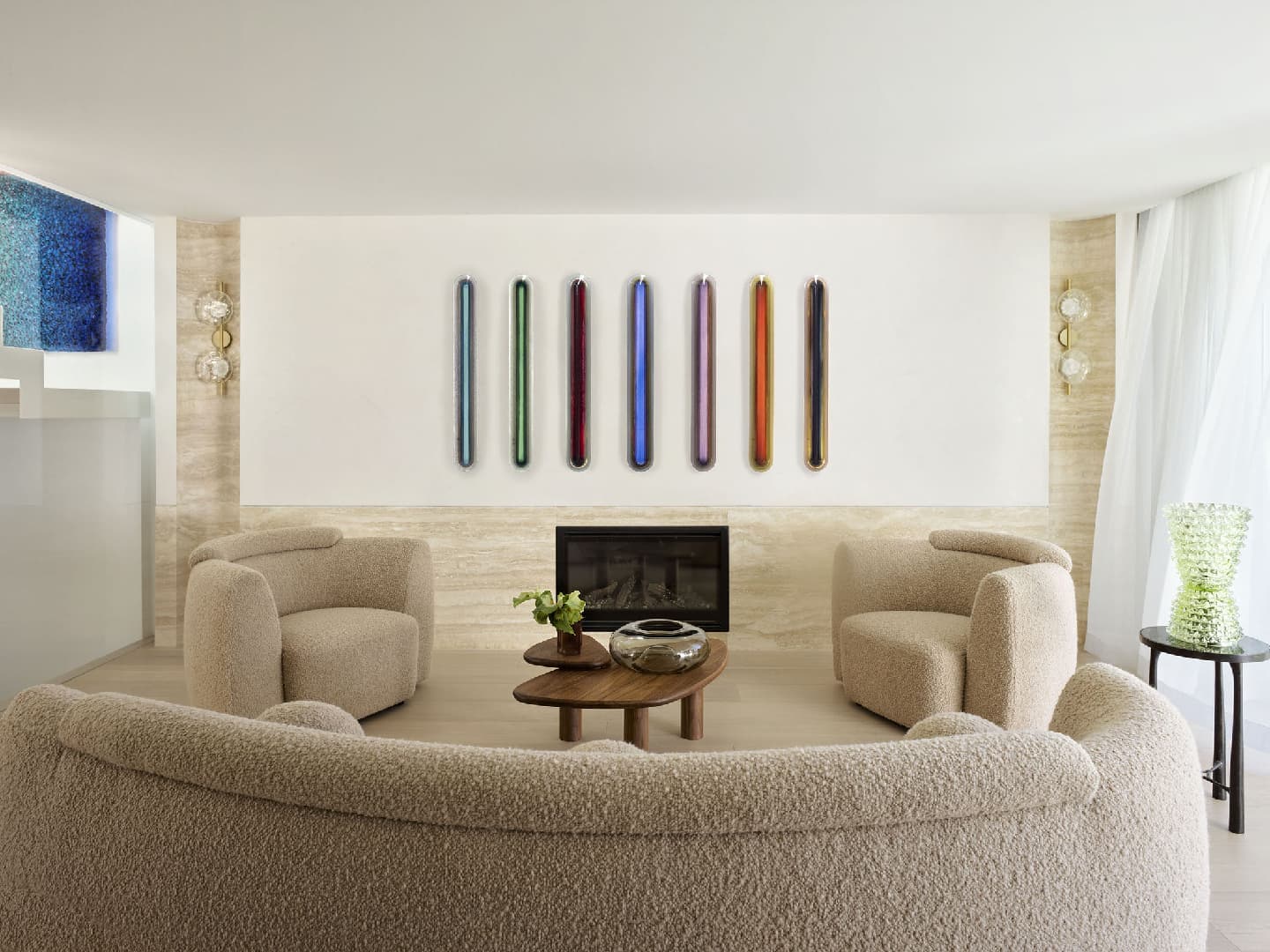 Гламурный пляжный дом в Сиднее – проект студии Nina Maya interiors