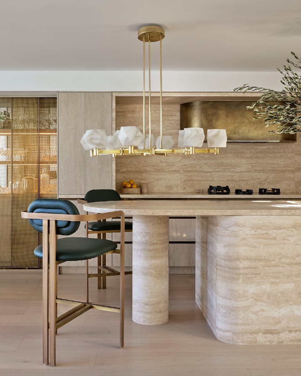 Гламурный пляжный дом в Сиднее – проект студии Nina Maya interiors