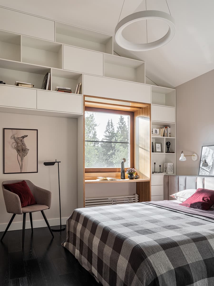 Эклектичный интерьер коттеджа с восточными нотами – проект архитектурного бюро ab2.0