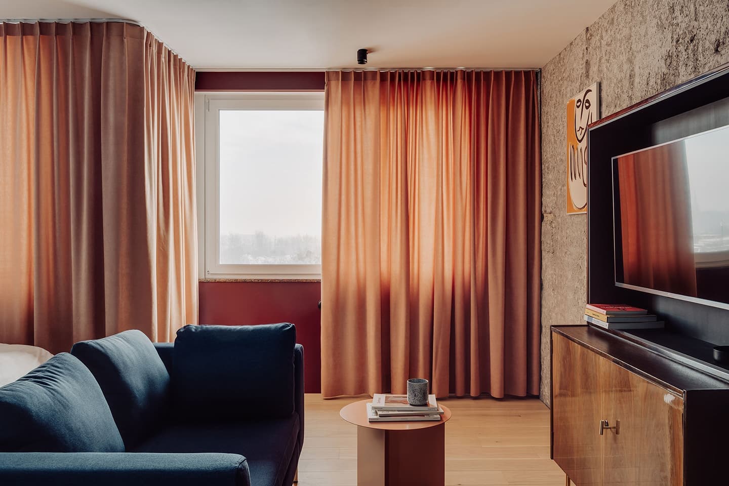 Смелый интерьер с винтажной эстетикой – проект Mistovia Studio