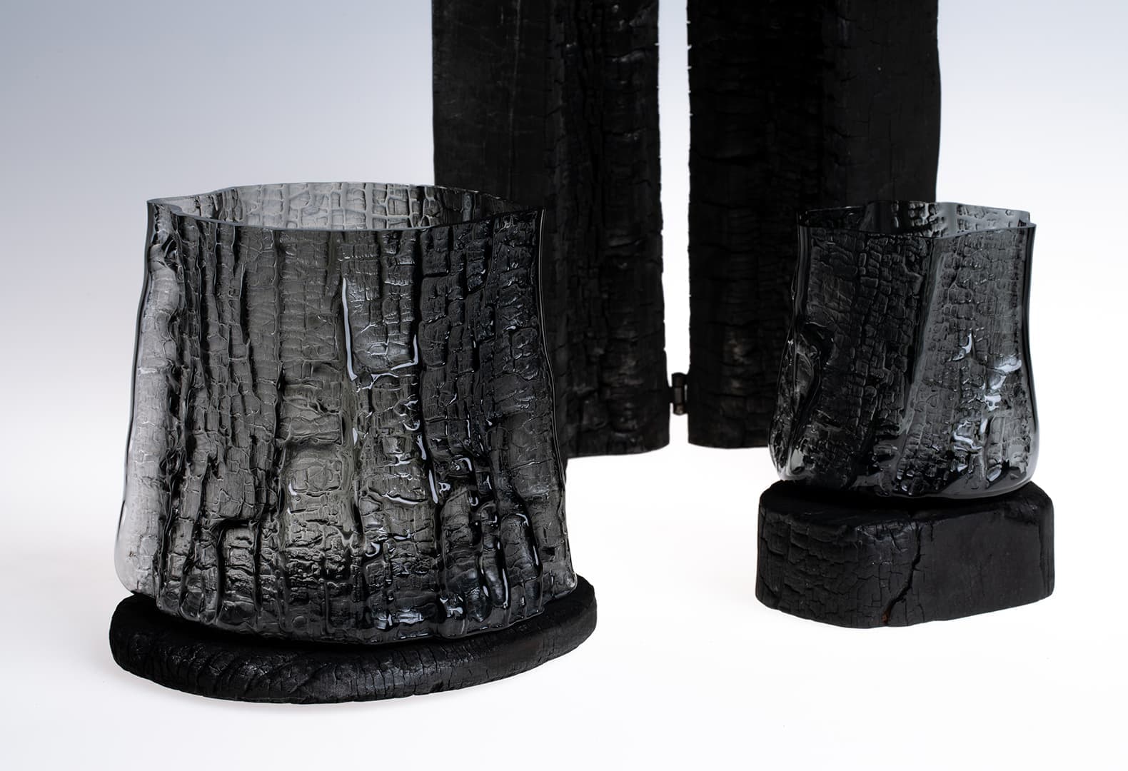 Серия стеклянных сосудов «Из огня»