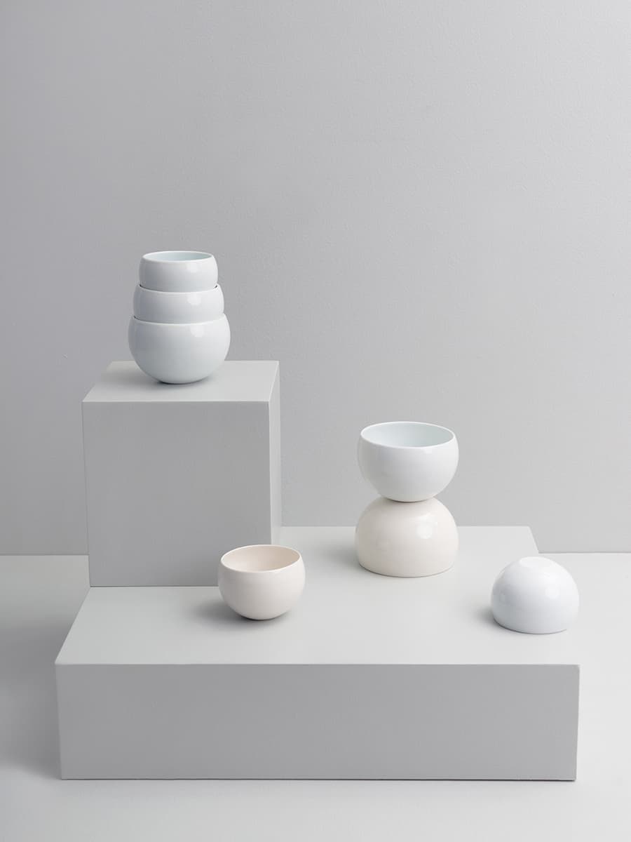 Фарфоровые чашки «Матрешки»