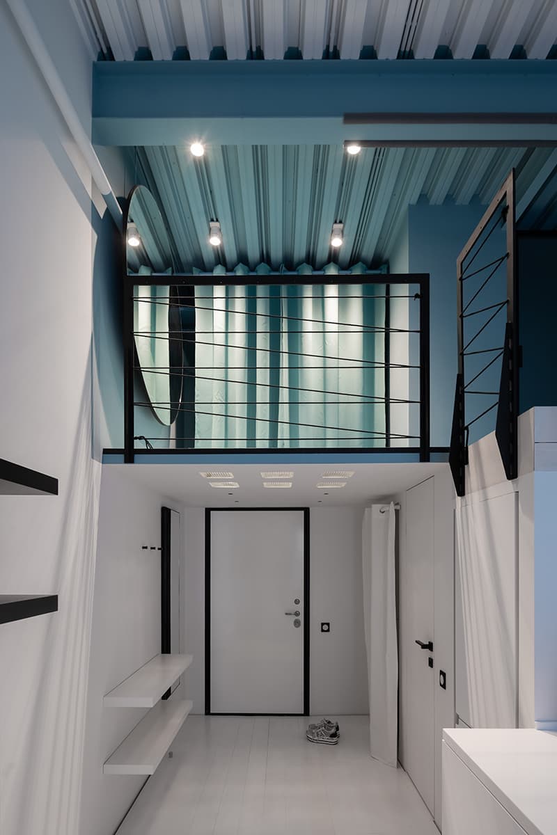 Двухэтажная студия в районе Бауманской – проект дизайн-бюро Nefa Architects