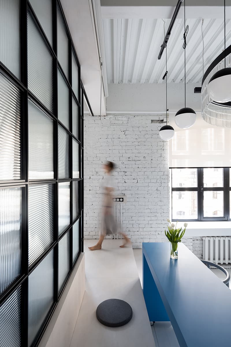 Двухэтажная студия в районе Бауманской – проект дизайн-бюро Nefa Architects