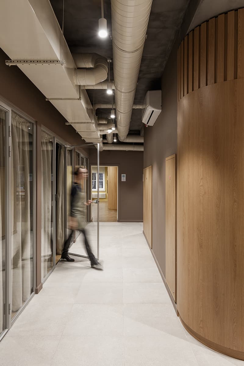 Уютный питерский коворкинг в ретро-стиле – проект AMG Architects