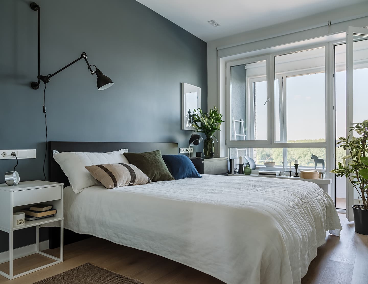 Монохромная квартира со скандинавским настроением – проект студии Style By Sorensen