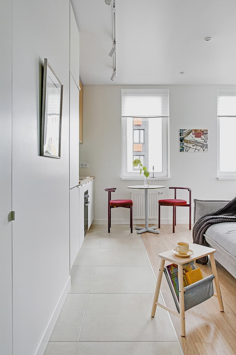 Микро-квартира, которая вместила все – проект Анны Суворовой и Павла Михина