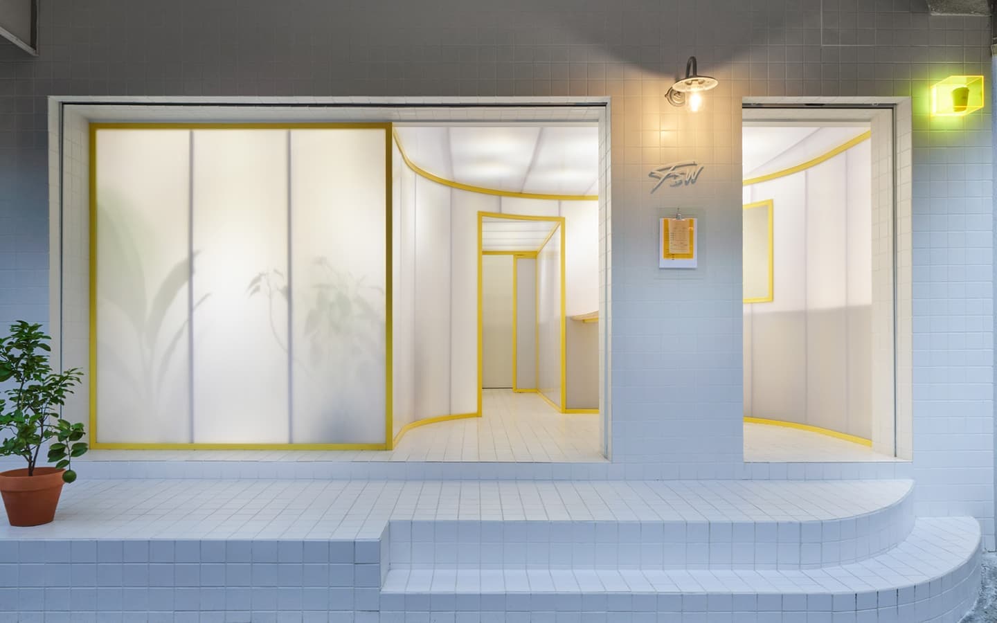 Тайваньская кофейня с тайной комнатой – проект Phoebe Says Wow Architects