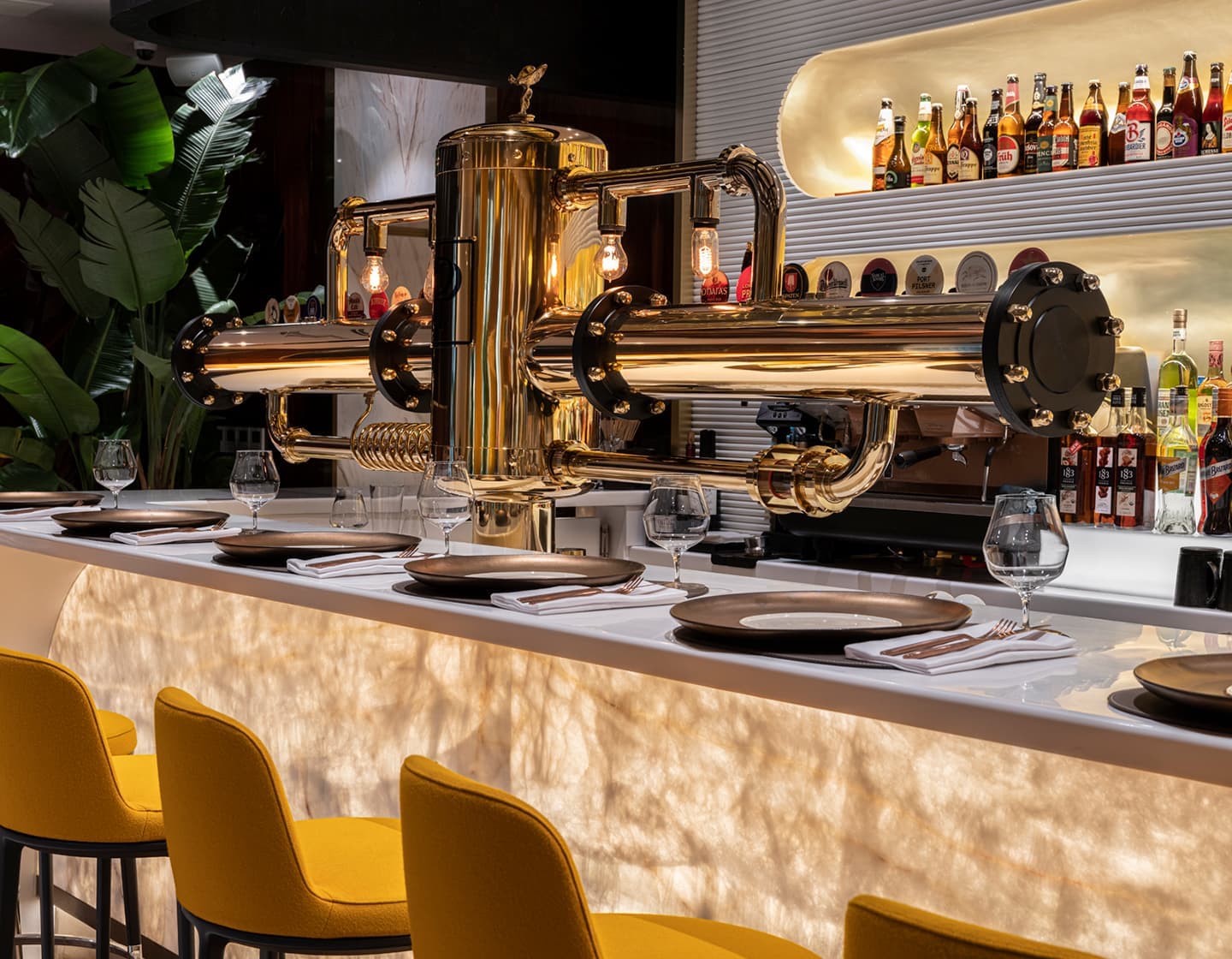 Ироничный интерьер для ресторана Александра Раппопорта – проект дизайнера Елены Крыловой